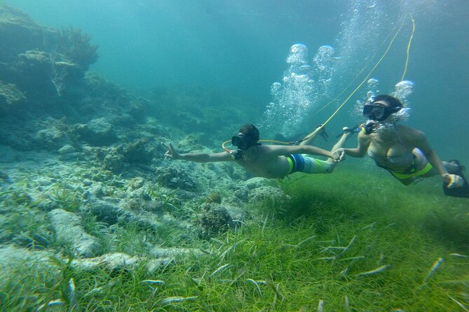 3 ADVENTURES: Sailing Catamaran Cruise - Hooka Diving - Snorkeling - Hookah underwater time: how the experience stays beginner-friendly