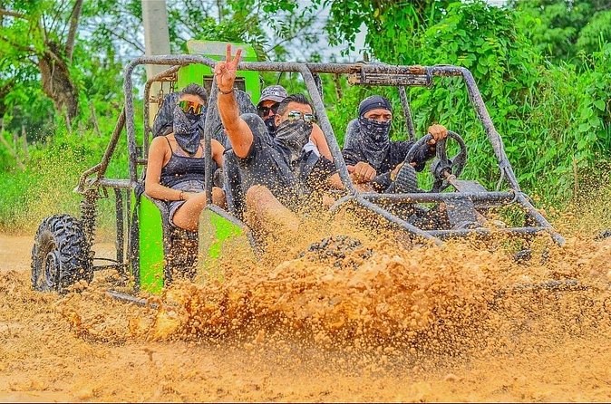 3 Hours Half Day Tour Buggy Macao Beach cenote Hotel Pickup - Lunch, local restaurant time, and why food helps the day