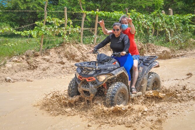 Adventure:4x4 ATV Cave and Dominican Culture At Punta Cana - Transportation comfort: pickup is included, but the ride might not be