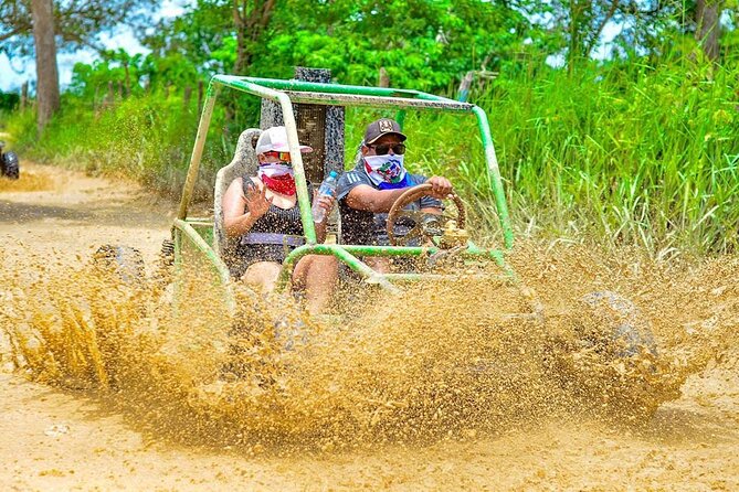 Adventure Buggies Small Group Punta Cana - Cenote Cueva Azul near Macao Cenote: the cool underground swim you’ll remember