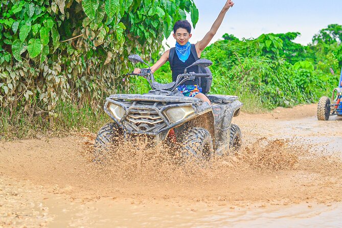 ATV 4x4 VIP Beach, Caves & Local Half Day Flavors - Tiano Cave cool-down: clear water break you’ll remember
