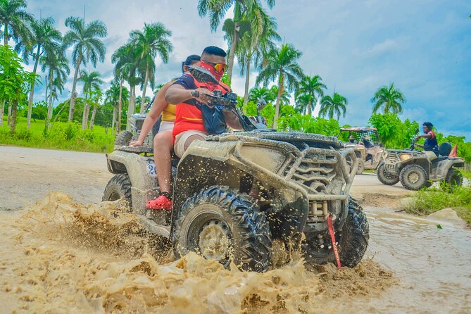 ATV Adventure to Water Cave and Macao Beach in Punta Cana - Enter the ATV world fast, from pickup to helmet
