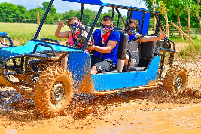 ATV Buggy Adventure to Macao Beach and Water Cave in Punta Cana - Los Hoyos del Salado Cave Swim: Blue Water, Steps, and Quick In-and-Out