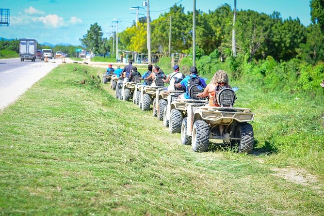 ATV or Buggy Ride at Macao Beach and Taino Cave in Punta Cana - Getting to the buggy ranch: pickup, helmets, and first instructions