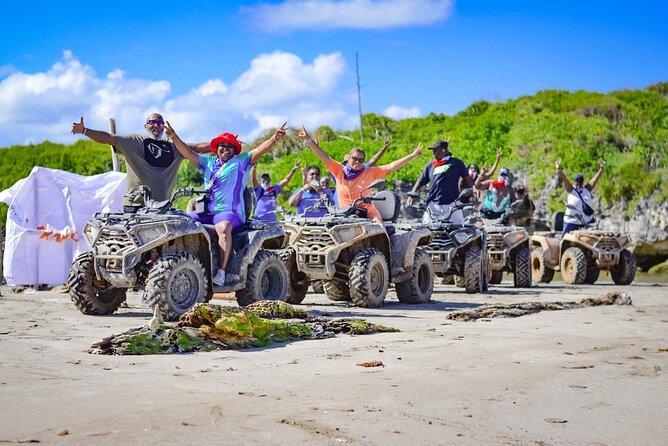 ATV or Buggy Ride at Macao Beach and Taino Cave in Punta Cana - Macao Beach through muddy trails: the ride time and the real highlight