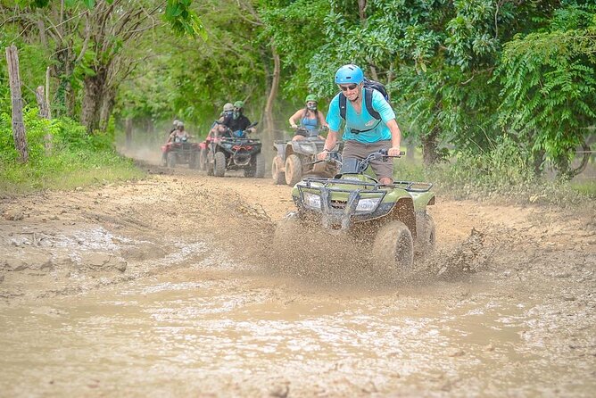 ATV OR BUGGY Ride Into the jungle with cave coffee & chocolate - Cave time with crystal-clear water and an underground river feel
