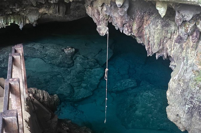 ATV Tour Macao Beach Water Cave and Typical House From Punta Cana - Los Hoyos del Salado cenote: cool spring water in about 20 minutes