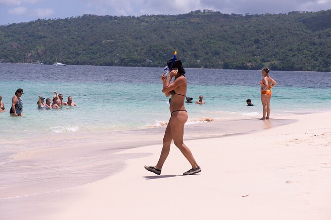 Bacardi Island Excursion with Catamaran, Beach and Lunch - Samana Bay natural pool: the short swim stop that changes the whole day