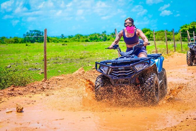 Beach Buggy Excursion in Punta Cana Bavaro - Playa Macao: white sand, clear water, and photo time