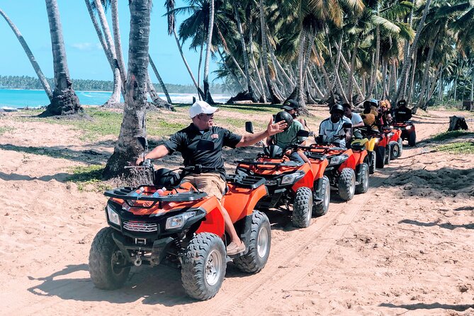 Best ATV Tour In Punta Cana - Stop 1: Playa Limon, fresh coconut water, and beach time