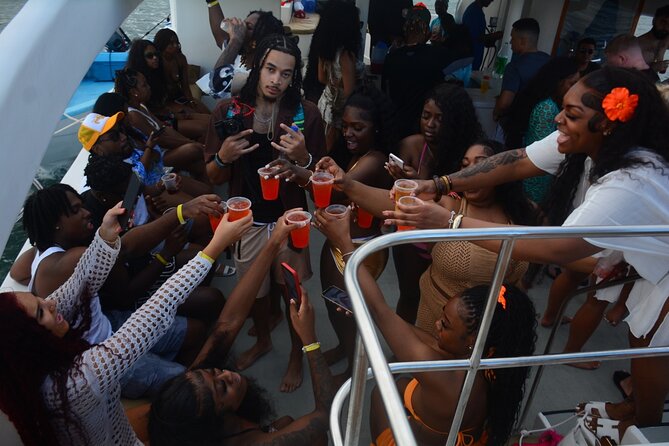 Best Party Boat Adults Only with Open Bar - Snorkeling stop: reef fish time with lifeguard supervision
