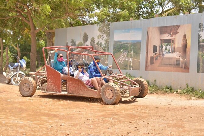 Buggies Macao Beach Tour and Taíno Cave Adventure - The buggy ride part: who can drive and what to expect
