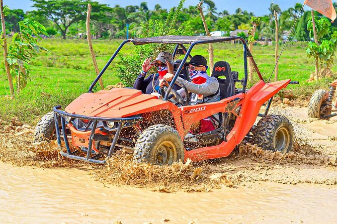 Buggy Kayo Tour IN PUNTA CANA - 4 hours of buggy time, beach time, and cave water