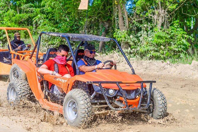 Buggy Kayo Tour IN PUNTA CANA - The natural cave stop: crystal-clear water and a real swim option