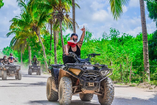 Buggy Party and exclusive ATV in Macau and Punta Cana - La Mina (MINA): where the dust-and-mud roads make sense