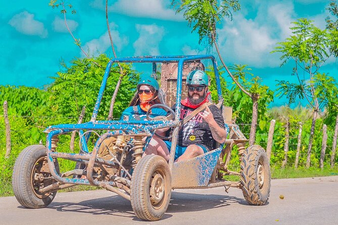 Buggy Ride Into the jungle with cave coffee & chocolate tasting - Macao Beach stop: the best kind of reset after the muddy ride