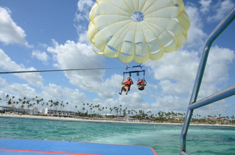 Buggy Tour and Parasailing Experience - Parasailing at 60 meters: safety, wind delays, and what to expect in the air