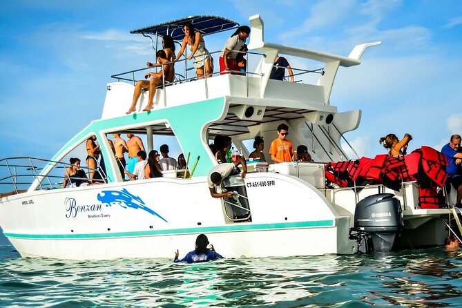 Catamaran Party Boat In Punta Cana With Pick Up - Cruising along the Bávaro coast: sun time, swim breaks, and games