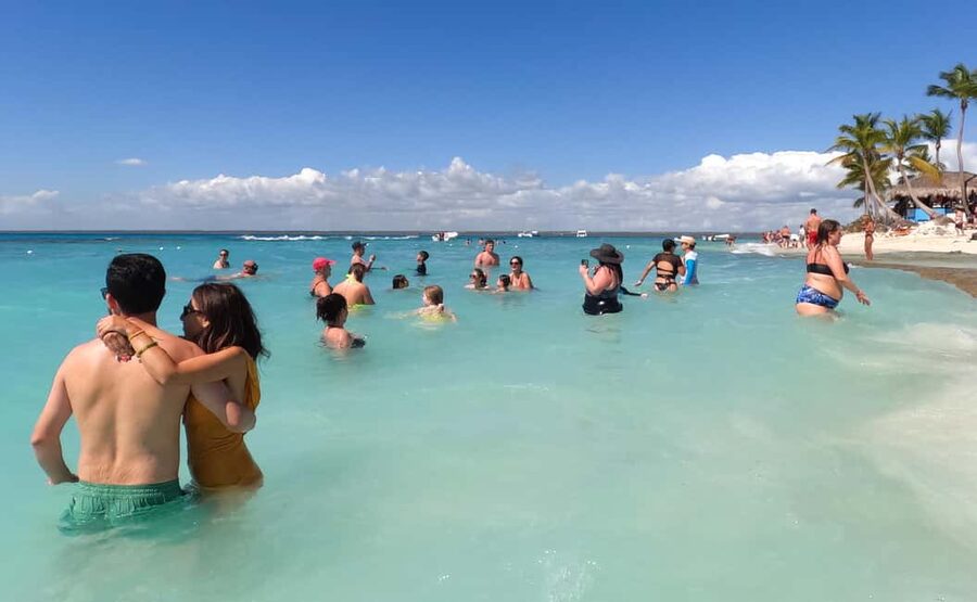 diving without a license catalina island from punta cana - Hotel pickup, sugar cane views, and the catamaran shift