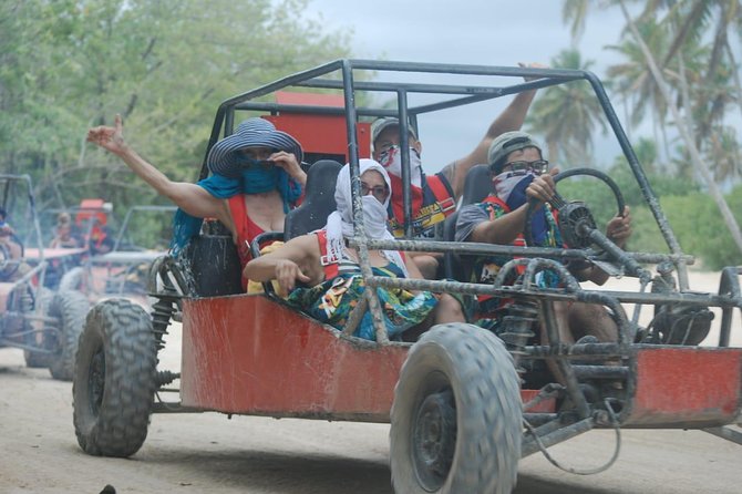 Dune Buggy / ATV / Safari / Cave / Beach / Adventure - Getting to the ranch: hotel pickup and the safari truck transfer