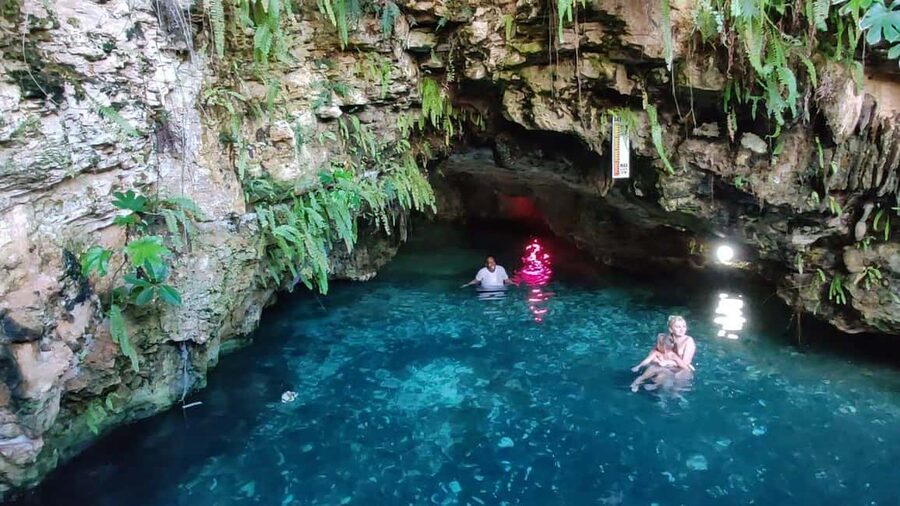 "Epic Off-Road Adventure & Catamaran Party in Punta Cana!" - The catamaran party in Punta Cana: dolphins, snorkeling, drinks, and the natural pool