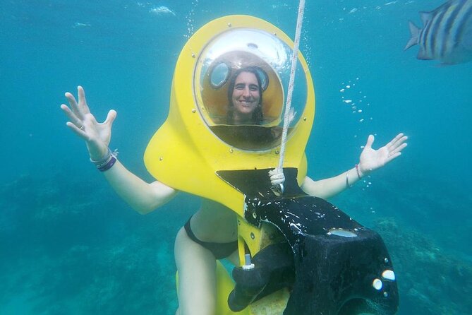 Experience a Submarine Scooter with ScubaDoo Punta Cana - The Glass-Bottom Boat Stop: A Useful Warm-Up
