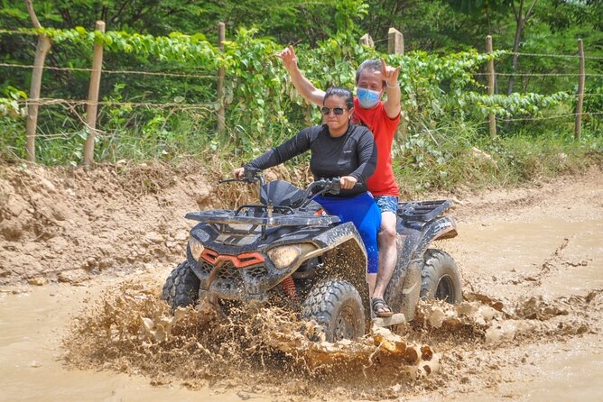 Extreme Adventure in Atv -Punta Cana - El Hoyo Cenote: Cold Water In A Cave Setting