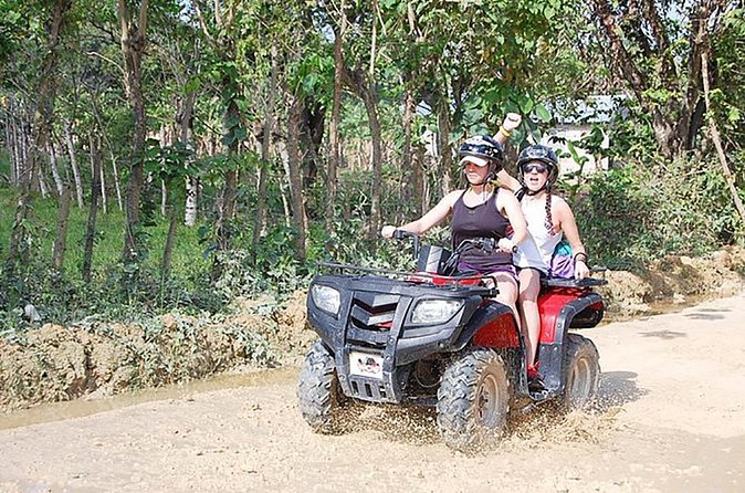 Extreme Adventure on ATV Quad Bikes from Punta Cana - Getting on the ATV: The Part That Makes or Breaks the Day
