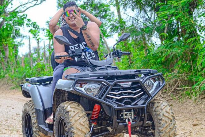 Extreme ATV Quad Bike From Punta Cana Transportation Included - Stop 4 at Riu Palace Macao Beach: a final splash and a clean finish