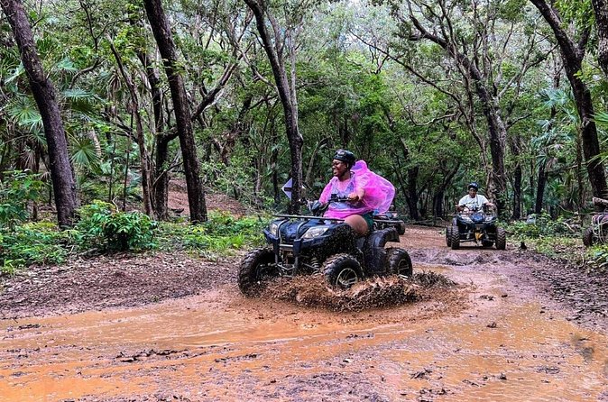 Extreme Jungle, water Cave, and Beach Buggy-Atv Punta Cana - Macao Beach, Cave Swim, and the Mud Factor You Should Accept Early