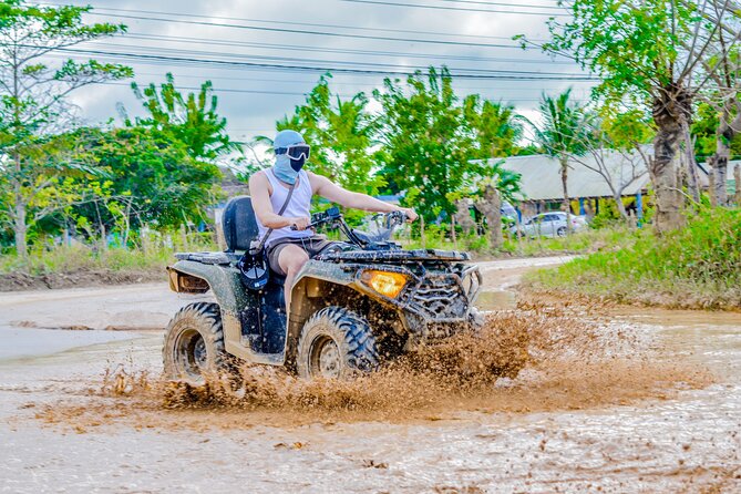 Faster ATV 4x4 Punta Cana - Crystal clear water cave and cenote-style cool down