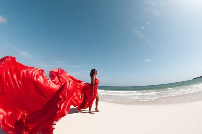 Flying Dress Photoshoot (1 Dress) – Punta Cana – Pro Photographer - The flow of your morning: pickup, the beach drive, and your 1-hour shoot