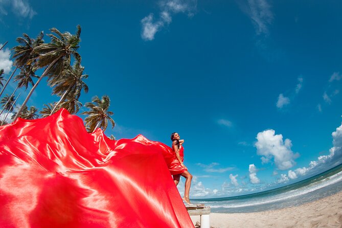 Flying Dress Photoshoot (2 Dresses) – Punta Cana – Photographer - Key things that make this Punta Cana shoot worth it