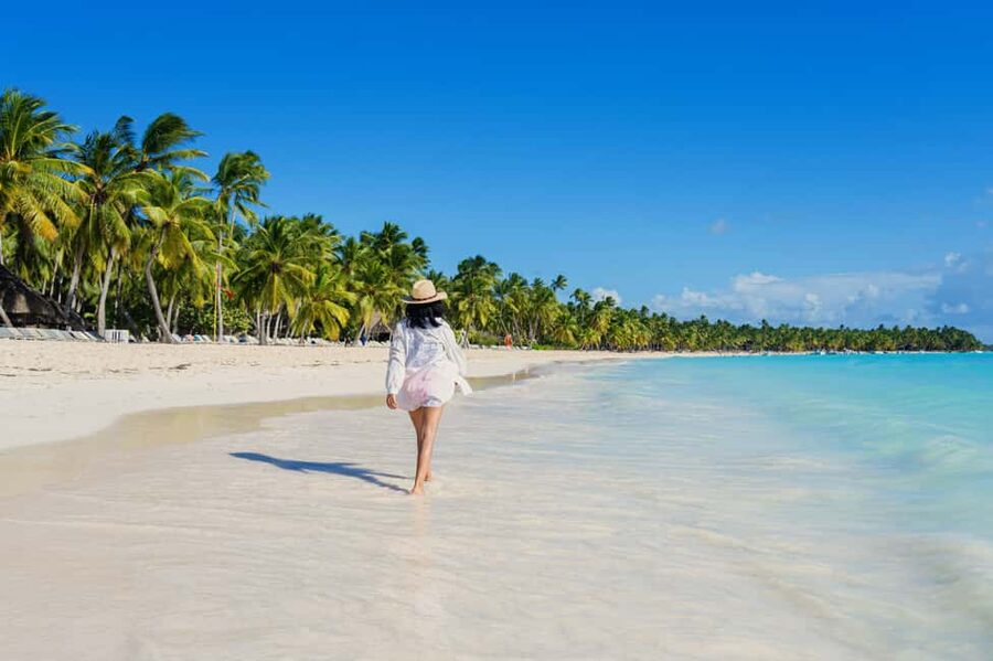 From Punta Cana: Catamaran Tour to Saona Island with Open Bar and Buffet - Catamaran ride experience: open bar energy without the headache