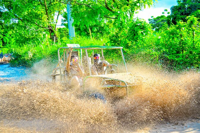 Full Day Adventure Buggy Ride and Party Boat - The Catamaran Party Boat: Music, Entertainment, and Open-Bar Domestic Drinks