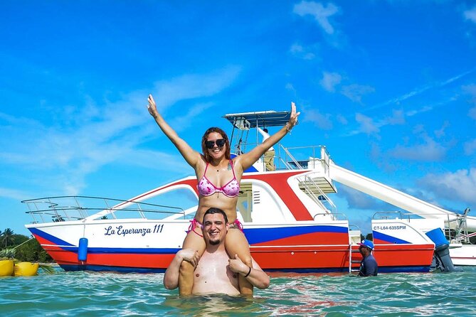 Full Day ATV Experience and Booze Cruise with Open Bar - ATV countryside riding, helmets on, and the guide energy that keeps it fun
