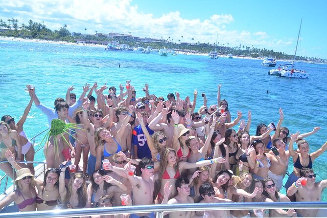 Full-day Buggy & Party Boat tour: snorkel, open bar, cave pool - Catamaran Snorkeling: Gear Provided and Fish in Crystal Water