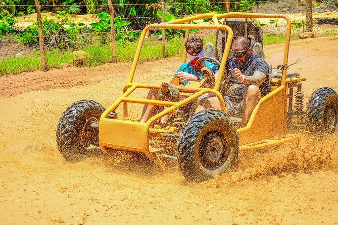 Full-day Buggy & Party Boat tour: snorkel, open bar, cave pool - Buggy Adventure in the Countryside: Fun, Views, and the Mud Factor