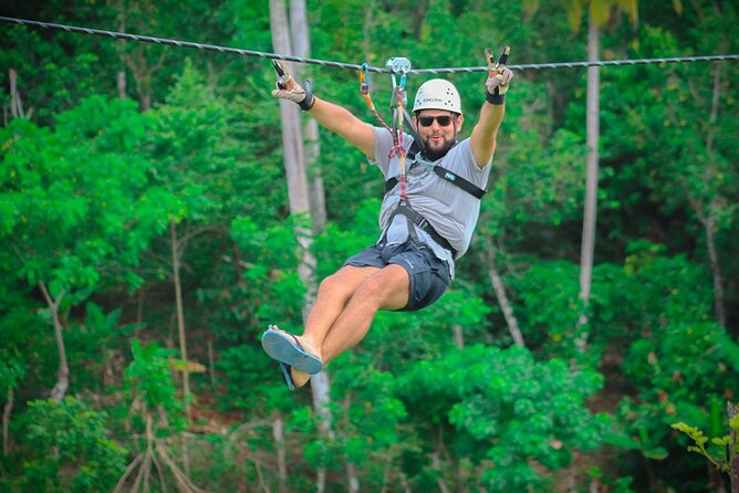 Full Pack Buggies + Horses + Zip Line + Food in Punta Cana - Dune buggy safari: jungle dirt roads, hills, and a bit of mud