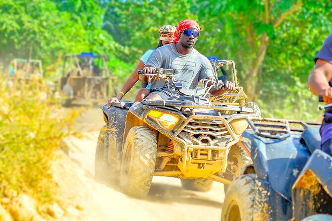 Grupo Pequeño en Buggy’s o ATV por el lodo en Punta Cana - Macao Beach Stop: Chairs, Swim Time, and Simple Perks