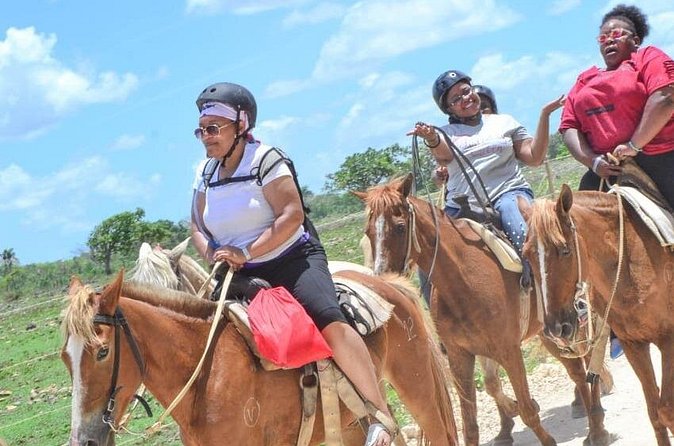 Guided Horseback Ride On The Beach With Pickup From Punta Cana - Beach conditions and route reality during seaweed season