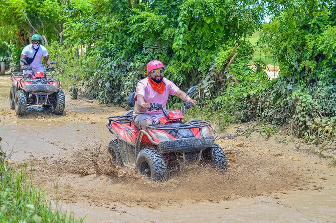 Half Day Adventure 4X4, ATV, Visit Macao Beach and a River cave - The Ride Starts Near Punta Cana, Then You Roll Into the Countryside