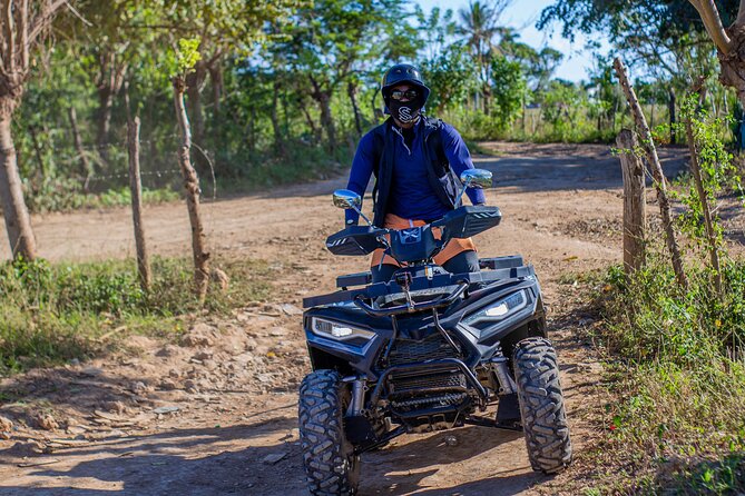 Half-Day Atv Tour to The Cave and Macao Beach With Transportation - Ranch Base Setup: Helmet, ATV Guidance, and Getting Your Bearings