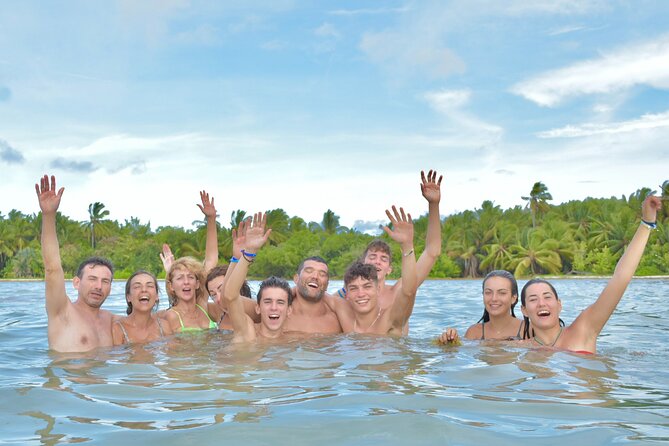 Half-Day Snorkeling Cruise and Natural Pool with Open Bar - Natural pool at the sandbar: easy wading with a drink in hand