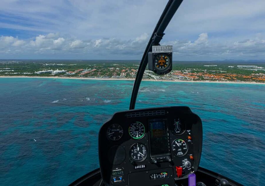 HELICOPTER TOUR - White Sands heliport and the $5 per passenger fee