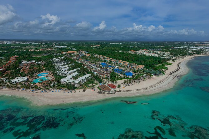 Helicopter tour of Punta Cana - From White Sands or Cap Cana Helipad to the Sky