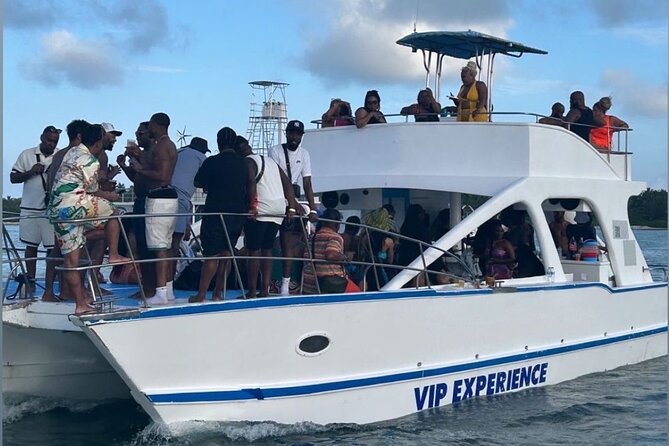 Hip Hop adult only Party Boat with Unlimited drinks and Sandbar - Weather on party boats: rain is possible, so plan like an adult