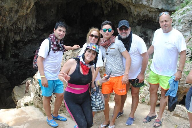 Macao Beach Buggy Tour - The cenote cavern swim: cool water after dirt roads