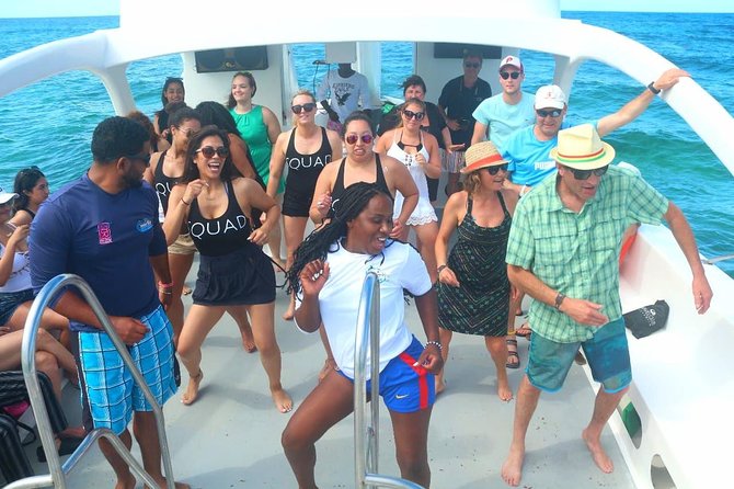 Morning Private Party Boat with Water Slide Open Bar and BBQ - Stop at Bavaro Beach: Guided Snorkeling at Cabeza de Toro