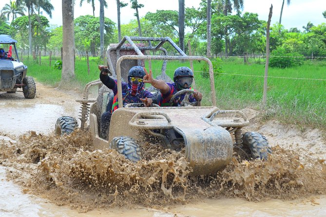 Muddy ATV Eco-Adventure from Punta Cana - Quick take: Muddy ATV eco-adventure with a beach break